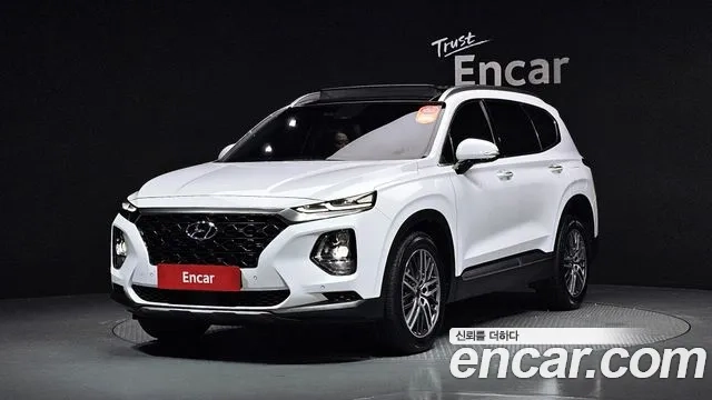 Hyundai Santa Fe TM 2018 Белый из Кореи