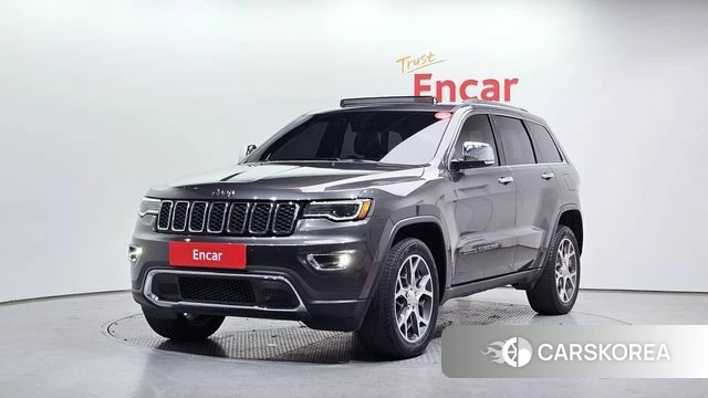 Jeep Grand Cherokee 2019 Серый из Кореи