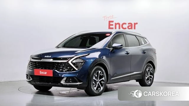 Kia Sportage 5th Generation Hybrid 2022 Синий из Кореи