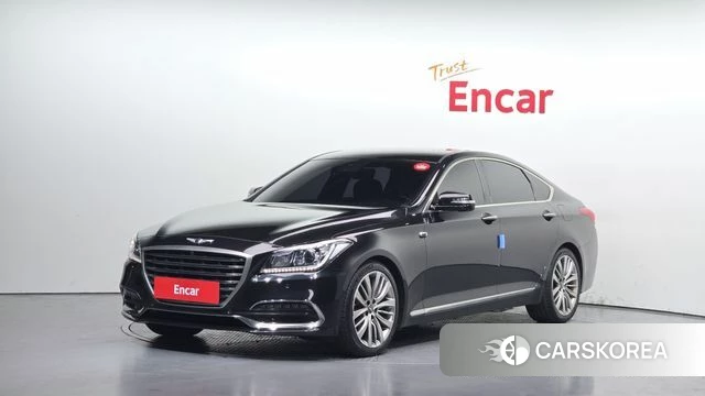 Genesis G80 2018 Черный из Кореи
