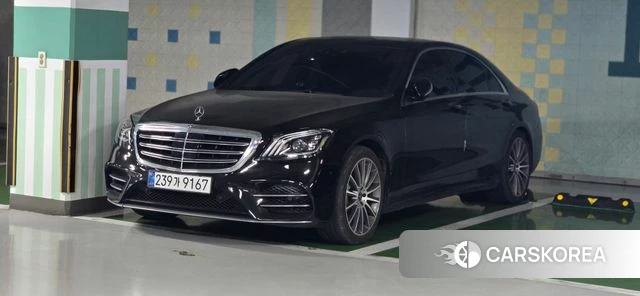 Mercedes-Benz S-Class W222 2018 Черный из Кореи