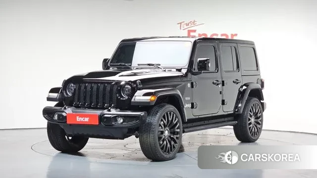 Jeep Wrangler (JL) 2023 Черный из Кореи
