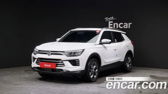 Ssangyong Beautiful Korando 2020 Белый из Кореи