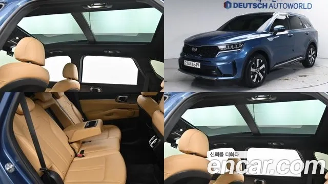 Kia Sorento 4th Generation 2020 Синий из Кореи