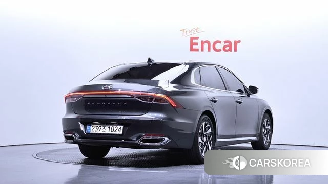 Hyundai The New Grandeur IG Hybrid 2020 Серый из Кореи