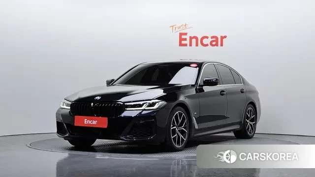 BMW 5 Series (G30) 2023 Синий из Кореи