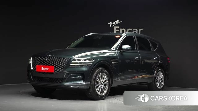 Genesis GV80 2021 Темно-зеленый из Кореи