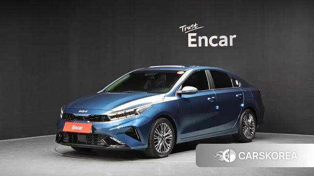 Kia The New K3 2nd generation 2021 Синий из Кореи