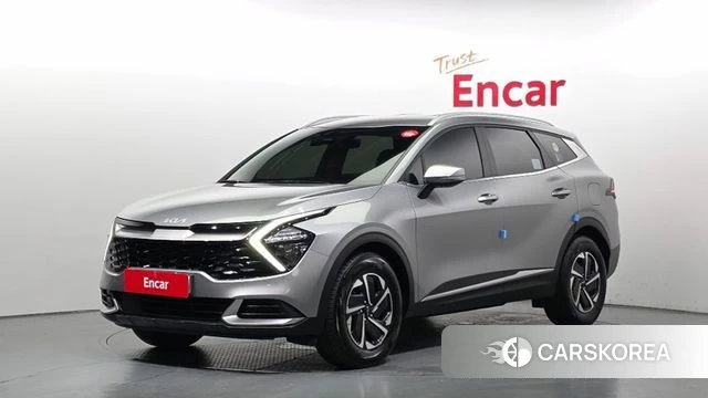 Kia Sportage 5th Generation Hybrid 2022 Серебристо-серый из Кореи