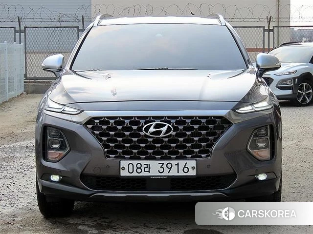 Hyundai Santa Fe TM 2019 Черный из Кореи