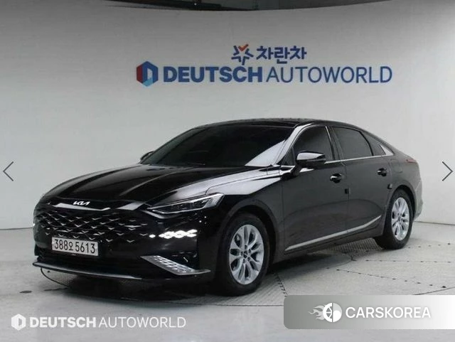 Kia K8 2021 Черный из Кореи