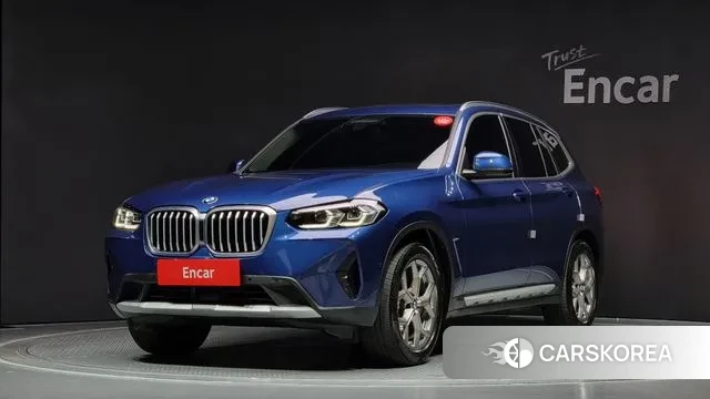 BMW X3 (G01) 2022 Синий из Кореи