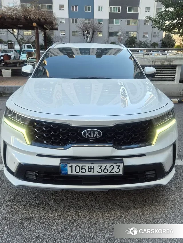 Kia Sorento 4th Generation 2021 Белый из Кореи