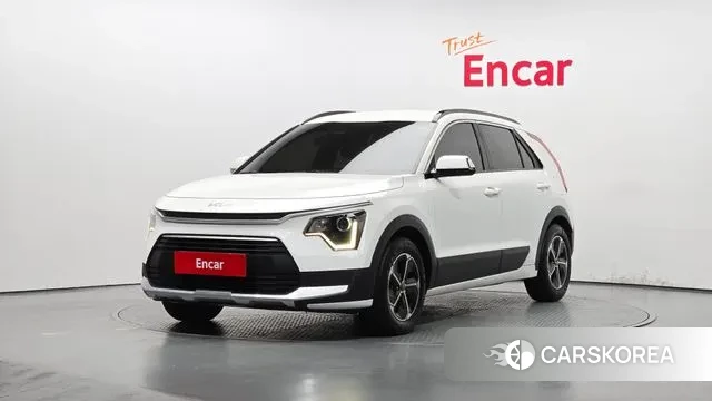 Kia Di Ol Nu Niro 2022 Белый из Кореи