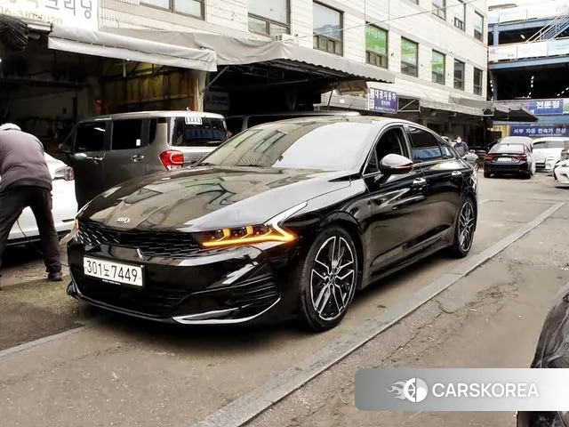 Kia K5 3rd generation 2021 Черный из Кореи