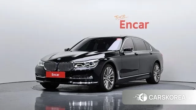 BMW 7 Series (G11) 2018 Черный из Кореи