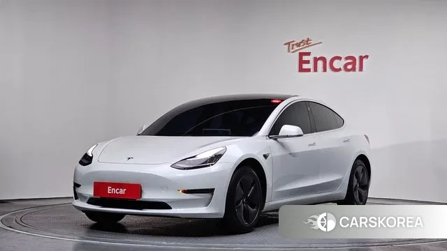 Tesla Model 3 2020 Белый из Кореи