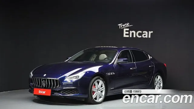 Maserati Quattroporte 2019 Синий из Кореи