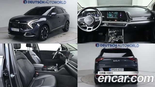 Kia Sportage 5th Generation 2022 Серый из Кореи