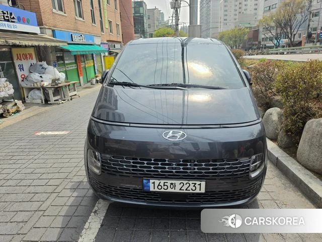 Hyundai Staria 2021 Серый из Кореи