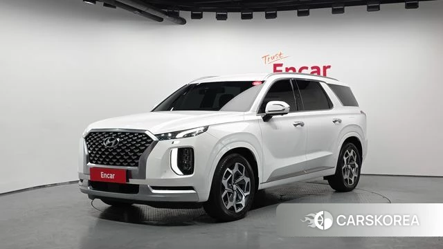 Hyundai Palisade 2021 Белый из Кореи