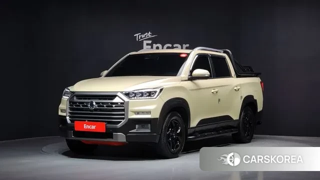 Ssangyong The New Rexton Sport 2024 Жемчужный цвет из Кореи