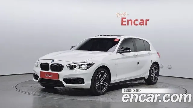 BMW 1 Series (F20) 2018 Белый из Кореи