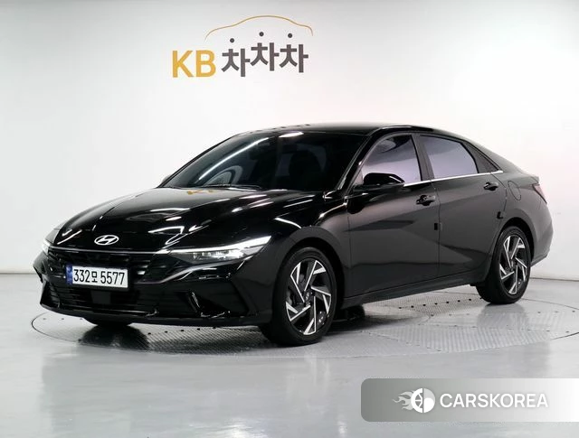 Hyundai The New Avante (CN7) 2023 Черный из Кореи