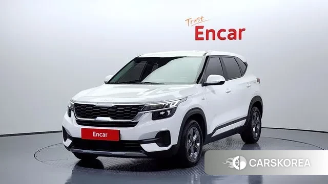 Kia Seltos 2021 Белый из Кореи