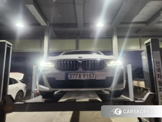 BMW 6 Series GT (G32) 2021 Белый из Кореи