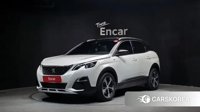 Peugeot 3008 second generation 2021 Белый из Кореи