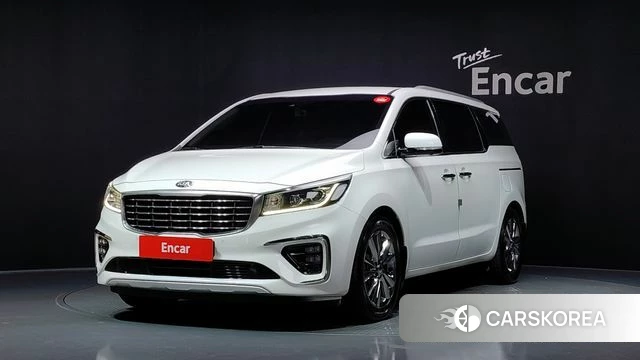 Kia The New Carnival 2018 Белый из Кореи