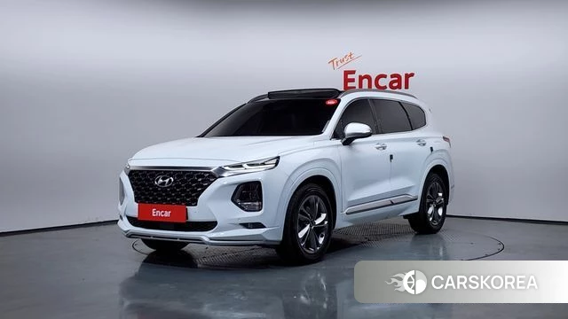 Hyundai Santa Fe TM 2018 Белый из Кореи