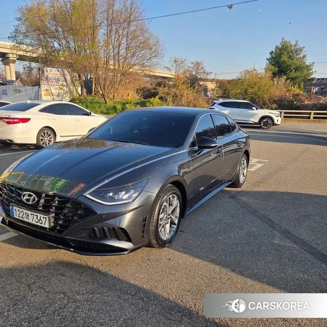 Hyundai Sonata (DN8) 2021 Серый из Кореи