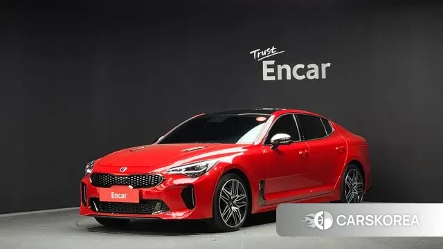 Kia Stinger Meister 2020 Красный из Кореи