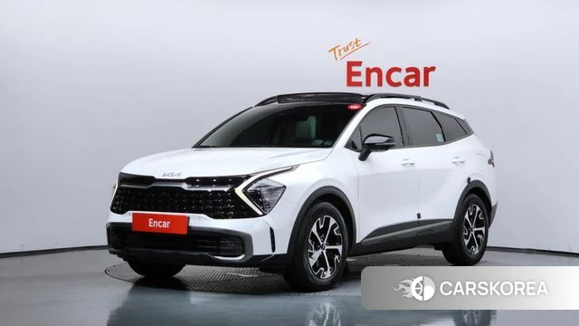 Kia Sportage 5th Generation Hybrid 2022 Белый из Кореи