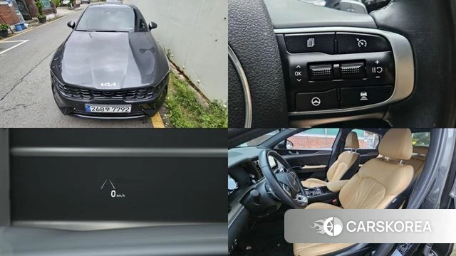 Kia K5 Hybrid 3rd Generation 2022 Серый из Кореи