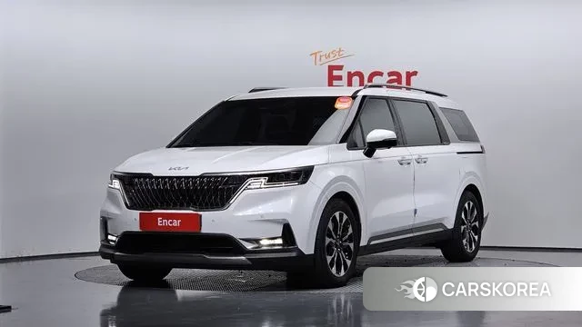 Kia Carnival 4th generation 2021 Белый из Кореи
