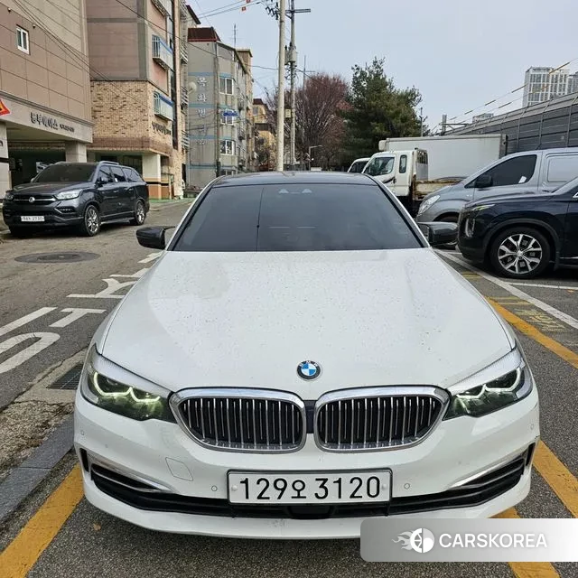 BMW 5 Series (G30) 2020 Белый из Кореи