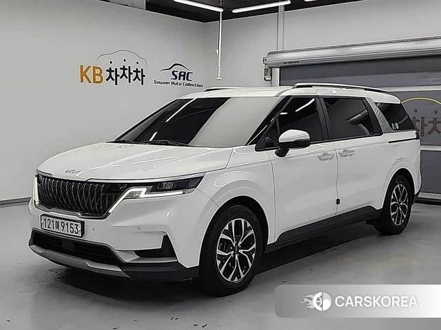 Kia Carnival 4th generation 2021 Белый из Кореи