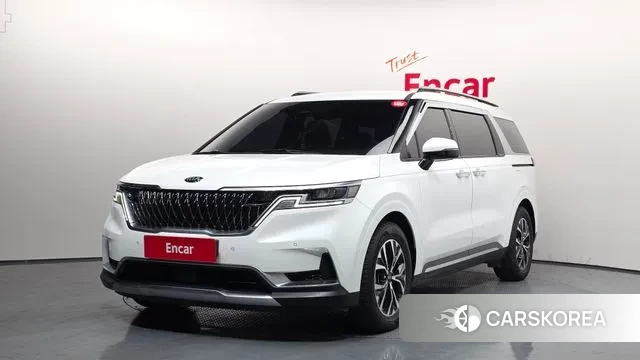 Kia Carnival 4th generation 2021 Белый из Кореи