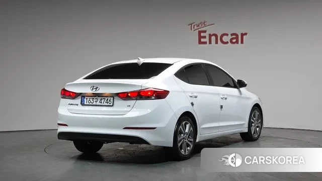 Hyundai Avante AD 2018 Белый из Кореи