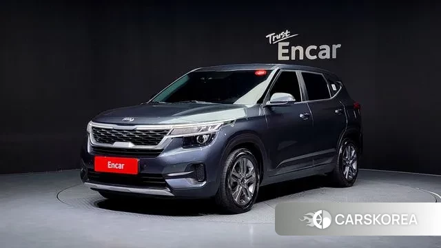 Kia Seltos 2019 Серый из Кореи
