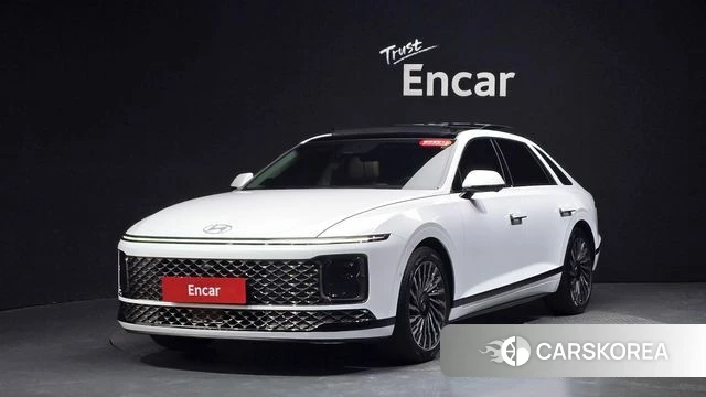 Hyundai Grandeur Hybrid (GN7) 2025 Белый из Кореи