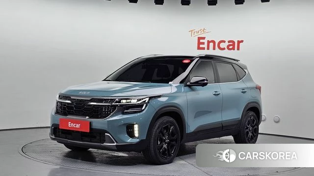 Kia The New Seltos 2025 Небесно-голубой из Кореи