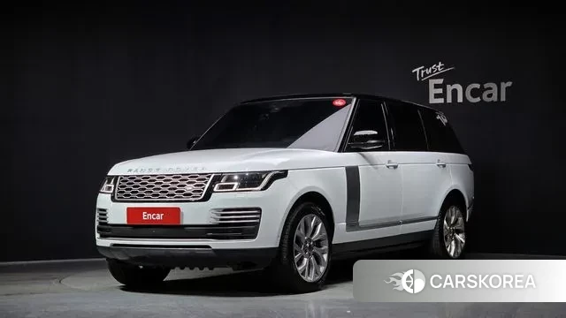 Land Rover Range Rover 4th Generation 2021 Белый из Кореи