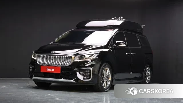 Kia The New Carnival 2019 Черный из Кореи