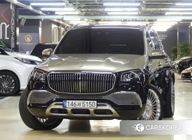 Mercedes-Benz GLS - Class X167 2022 Черный двухцветный из Кореи