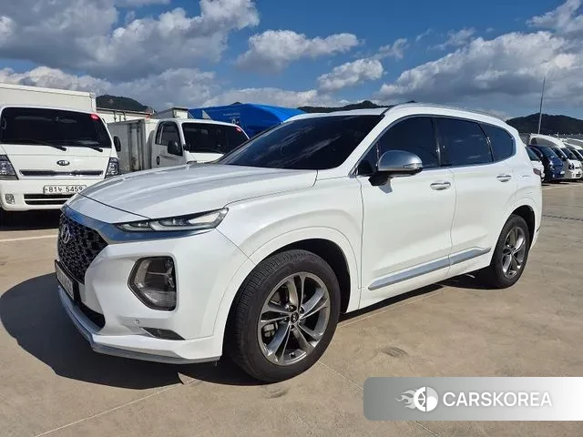 Hyundai Santa Fe TM 2020 Белый из Кореи