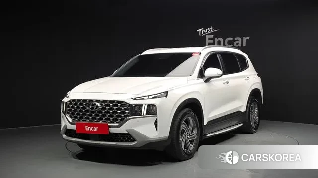 Hyundai The New Santa Fe 2022 Белый из Кореи